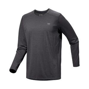 Arc'teryx Cormac Crew Long Sleeve Shirt Black Heather Men’s Size Small.